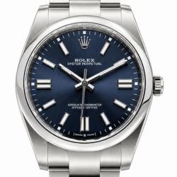 Rolex Oyster Perpetual 41MM 124300 Blue Dial Watch
